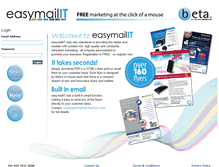 Tablet Screenshot of easymailit.com